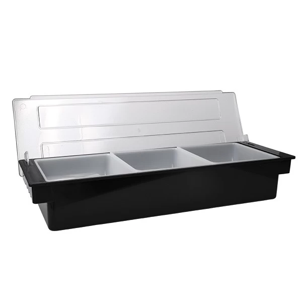 Zutatenbehälter, Schwarz - 3 Einsätze – Bild 2