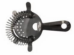 Strainer Mit 4 Stützen, Schwarz-Eloxiert, 47 Ronin - Ø15cm