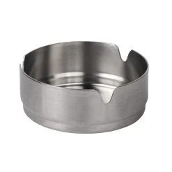 Aschenbecher, Edelstahl - Ø8cm
