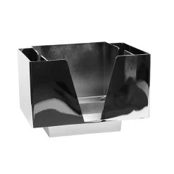 Bar Caddy Mit Seitenfächer, Chrome