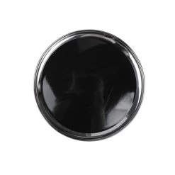 Serviertablett/Kellnertablett, Rund Mit Vinyl - Ø25,4cm