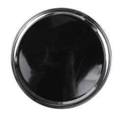 Serviertablett/Kellnertablett, Rund Mit Vinyl - Ø35,5cm