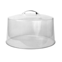 Abdeckhaube Mit Chrom Griff - Ø30cm