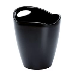 Flaschenkühler, Kunststoff, Schwarz - 3 Liter