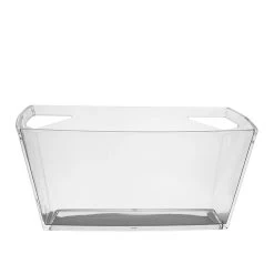 Flaschenkühler Rechteckig, Acryl, Klar - 11,6 Liter