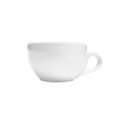 Milchkaffeetasse, APS Porcelain, Modern Coffee WHITE - 260ml