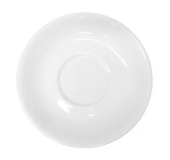 Cappuccino-Untertasse, APS Porcelain, Modern Coffee WHITE-Ø15,2cm