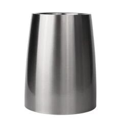 Flaschenkühler, Edelstahl, Konisch, Doppelwandig