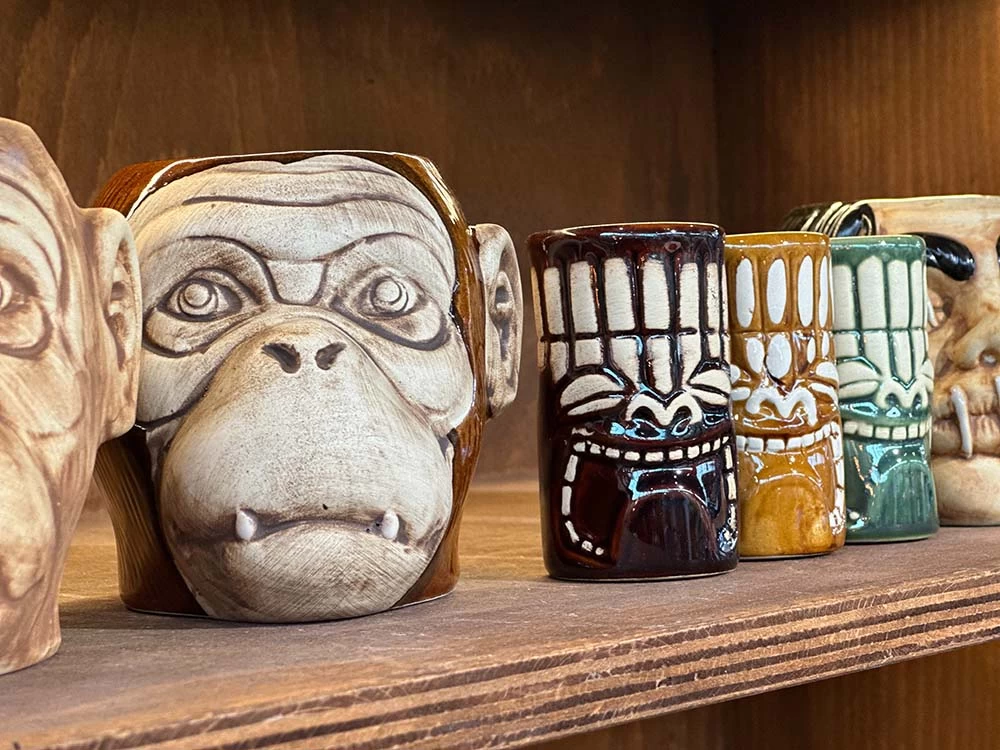 Tiki Becher Affe GlĂ€nzend - 550ml â Bild 2