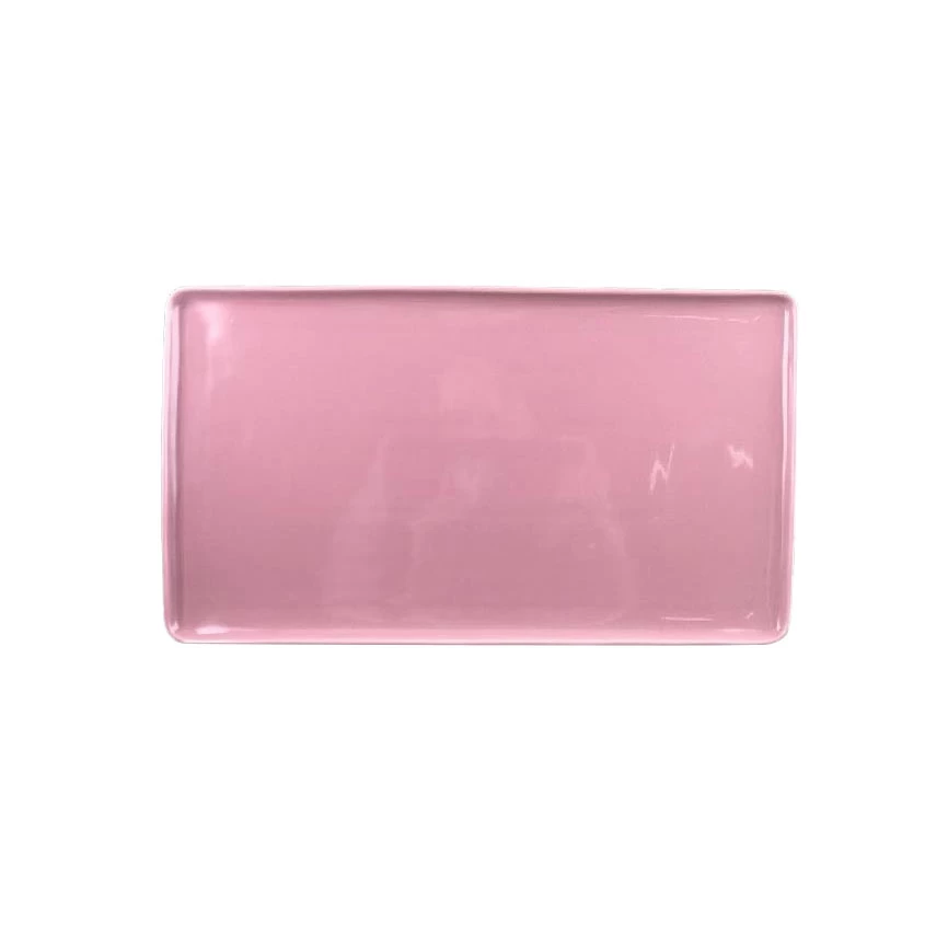 Platte Rechteckig, APS Porcelain, Rosa - 34cm X 19cm