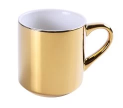 Kaffeebecher, APS Porcelain, Modern Coffee GOLD - 340ml