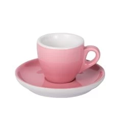 Espresso Tasse, APS Porcelain, Colored Line, Altrosa - 55ml