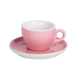 Kaffee Tasse, APS Porcelain, Colored Line, Altrosa - 160ml