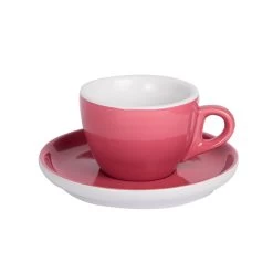 Kaffee Tasse, APS Porcelain, Colored Line, Kaminrot - 160ml