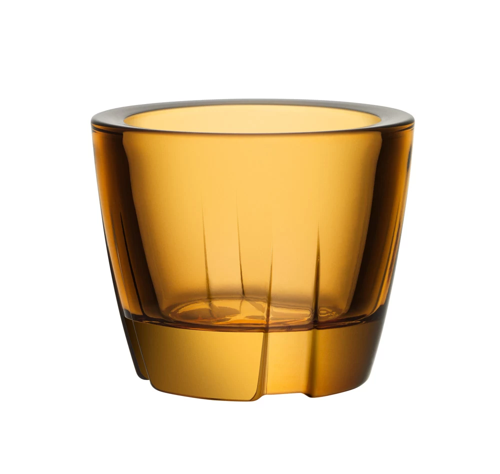 Teelichthalter, Kosta Boda, Bruk, Orange