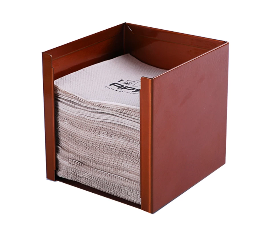 Serviettenhalter, APS, Kupfer - 11cm X 11cm X 11cm