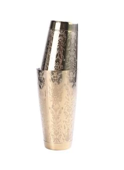 Tin-Tin Shaker Mit Geätztem Logo, 47 Ronin, Gold - 630ml