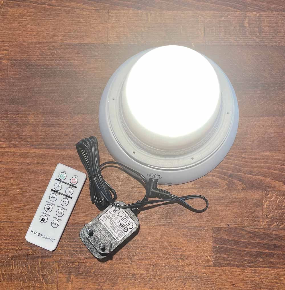 Tischlampe, ImagiLights, SpitzwassergeschĂŒtzt, 24 Farben â Bild 2