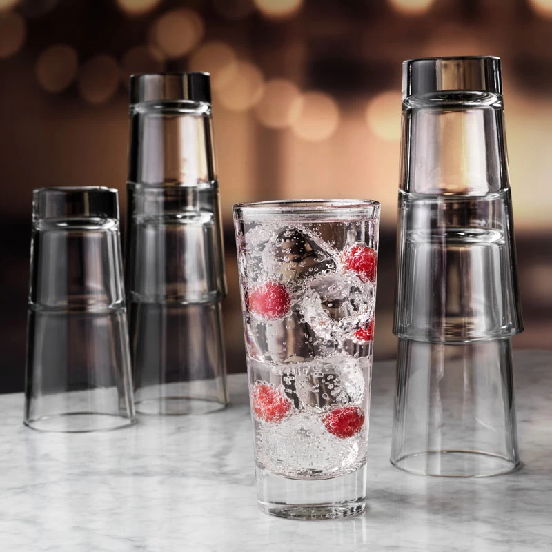 Highball Glas, Onis (Libbey), Endeavor - Eichstrich: 0,2l â Bild 2