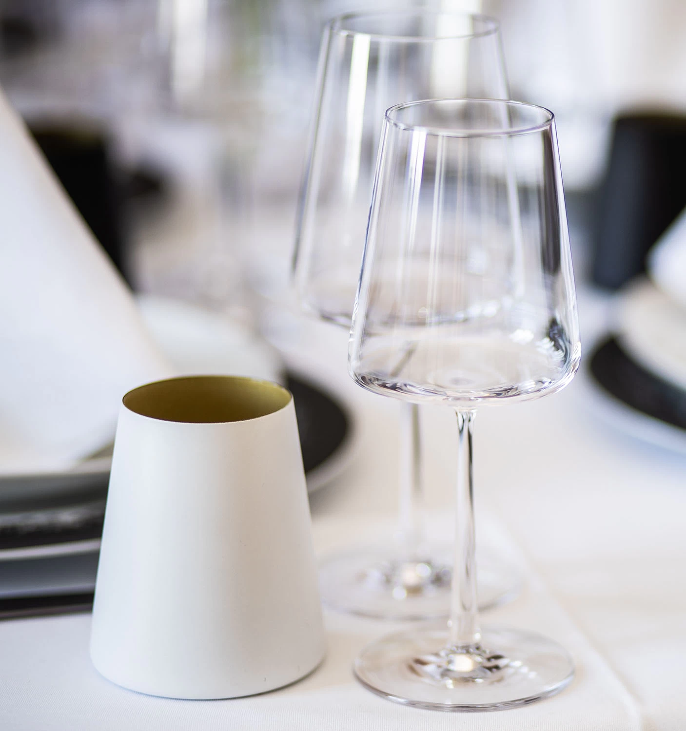 Becher, Stölzle, Power, Weiß/Silber - 380ml – Bild 3