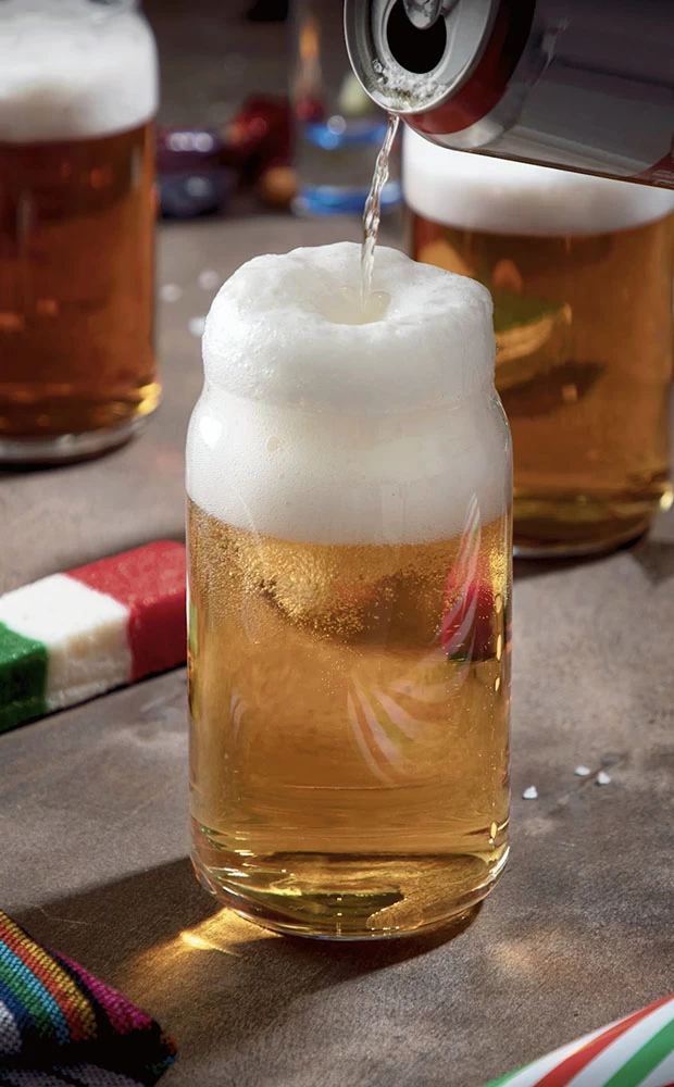 Beer Can Glas, Onis (Libbey) - 475ml â Bild 2