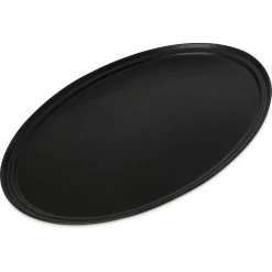 Serviertablett Oval/XXL Carlisle, Schwarz - 80 X 59,6cm