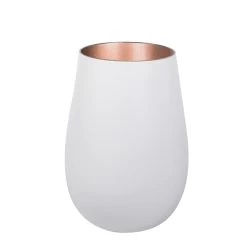 Becher, Stölzle, Elements, Weiß / Bronze - 465ml