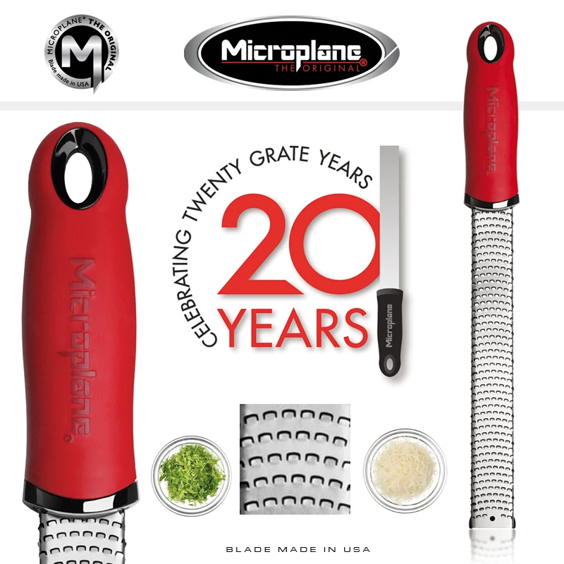 Microplane Premium Zester / Reibe Rot â Bild 2