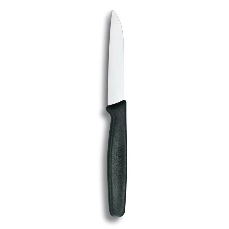 GemĂŒsemesser, Victorinox, Schwarz - 8cm