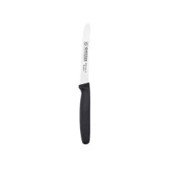 Messer Mit Wellenschliff, Giesser, Schwarz - 21,5cm
