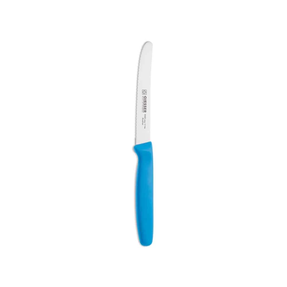 Messer Mit Wellenschliff, Giesser, Hellblau - 21,5cm