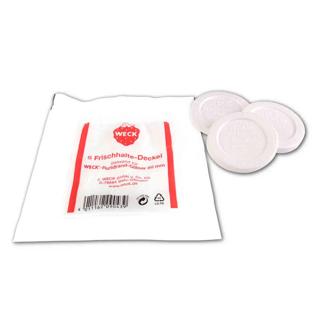 Weck Frischhaltedeckel, Ø6cm - 5 Stück – Bild 2
