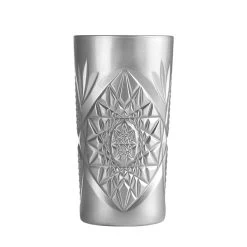 Cooler Glas, Libbey, Hobstar, Silber - 473ml