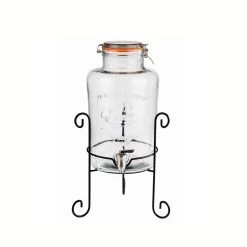 GetrÀnkespender, APS, Old Fashioned, Schwarz - 7 Liter