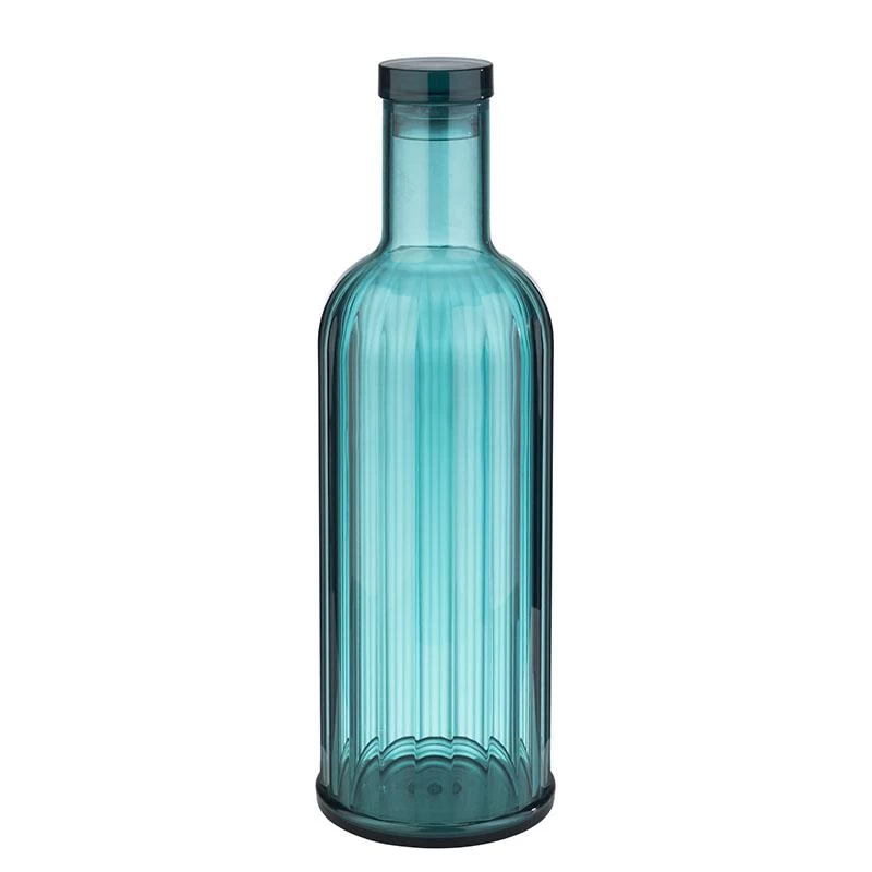 Flasche, APS, STRIPES, Blau - 1 Liter