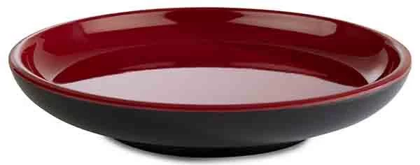 Brotteller, APS Asia Plus, Rot/Schwarz - Ă 11cm