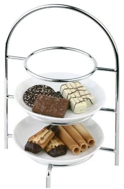 Serviergestell, APS, Silber - 15,5cm X 18,5cm