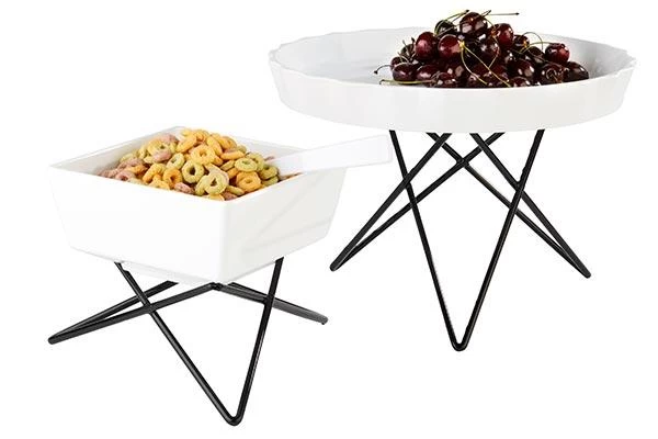 Buffetständer, APS, PRISMA, Schwarz - Höhe: 20cm – Bild 2