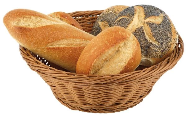 Tisch / Buffetkorb Rund, APS, Economic, Braun - Ă19cm