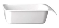 GN 1/2 Schale, APS, Cascade, Weiß - 3,65 Liter
