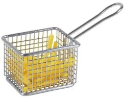 Servier-Frittierkorb, Eckig