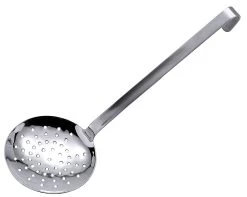 Schaumlöffel Kurz, Contacto, Silber - 10cm