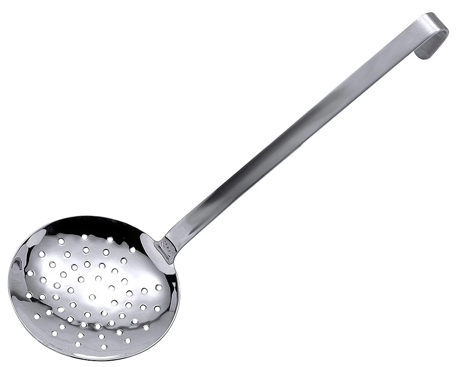 Schaumlöffel Kurz, Contacto, Silber - 10cm