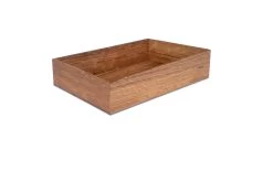 Besteckbehälter, Comas, Holz, Braun - 15cm X 28cm