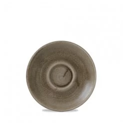 Cappuccino Untertasse, Churchill, Stonecast Antique Taupe