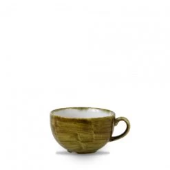 Cappuccino Tasse, Churchill, Stonecast Olive - 340ml