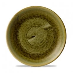 Churchill Stonecast Olive, Teller Flach - Ø28,8cm