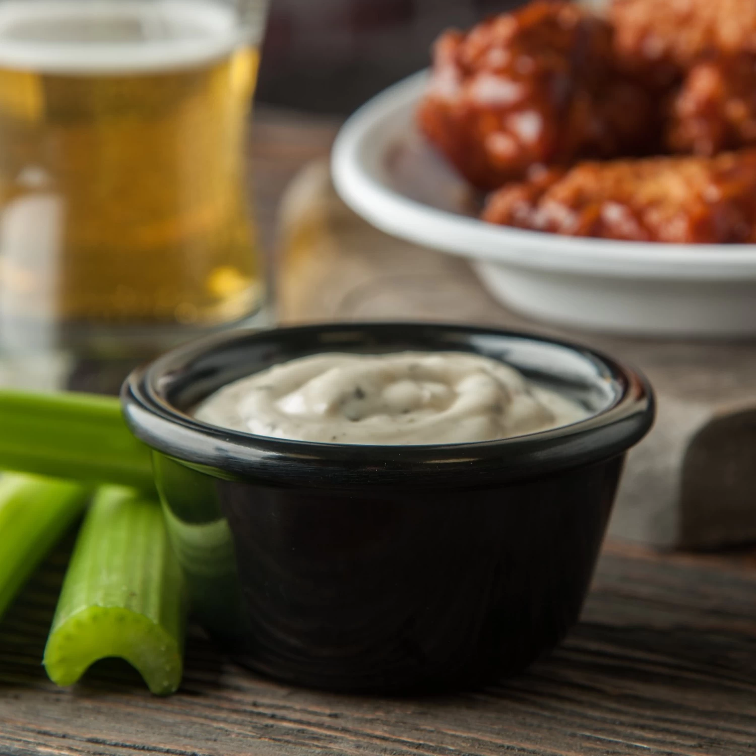 DipschĂ€lchen, Carlisle Ramekin Rund, Schwarz - 120ml â Bild 2