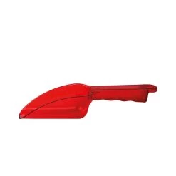 Eisschaufel, Polycarbonat, Rot - 25cm
