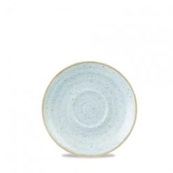 Cappuccino Untertasse, Churchill, Stonecast Duck Egg Blue